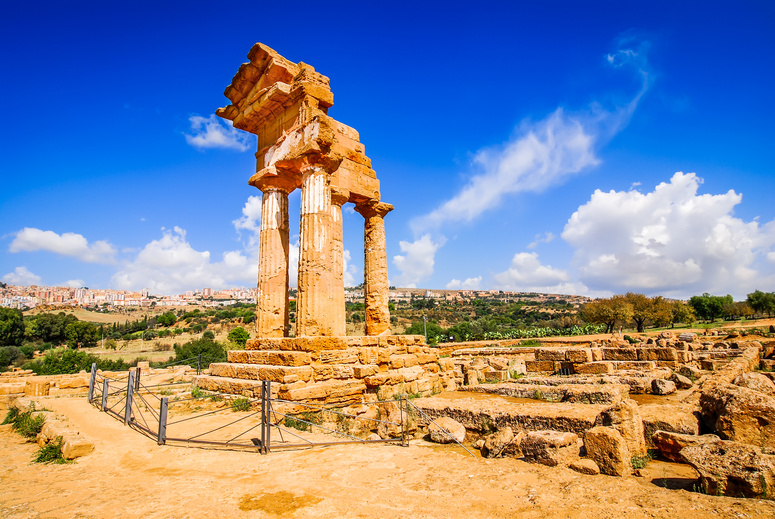 Agrigento Temple, Sicily, Italy