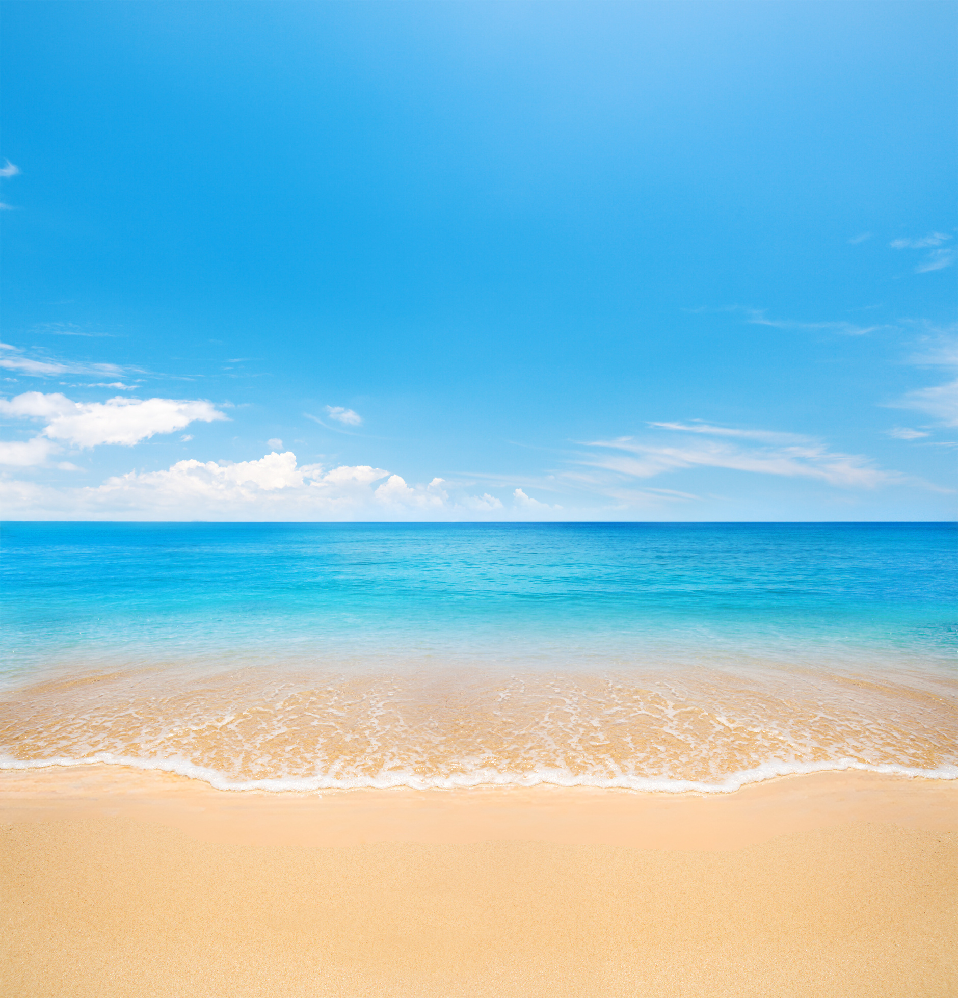 Beach and Tropical Sea